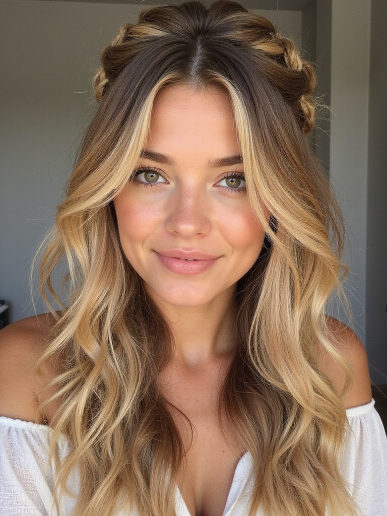effortless bohemian braid style