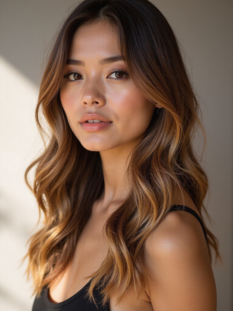 effortless summer sun kissed hair