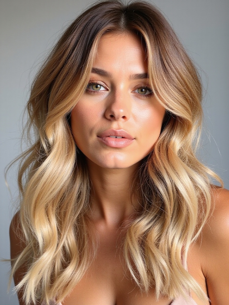 effortless sunny hair color