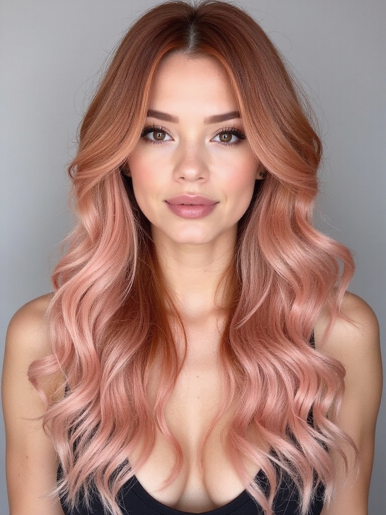 enchanting warm shimmering hue