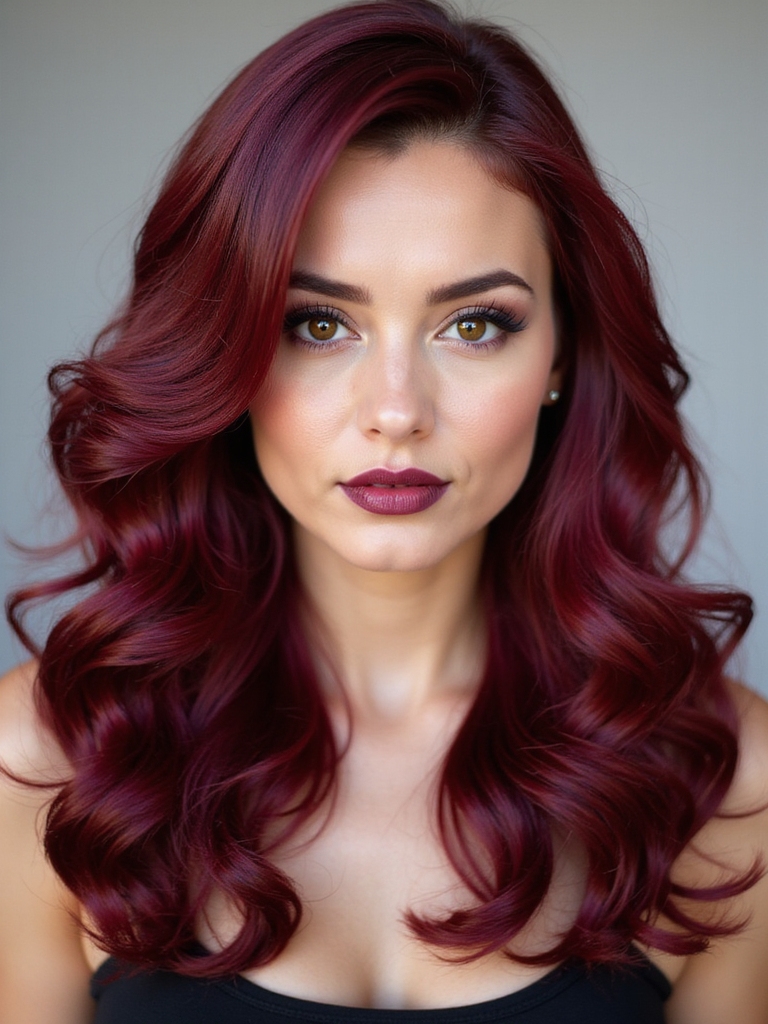 garnet hair color techniques