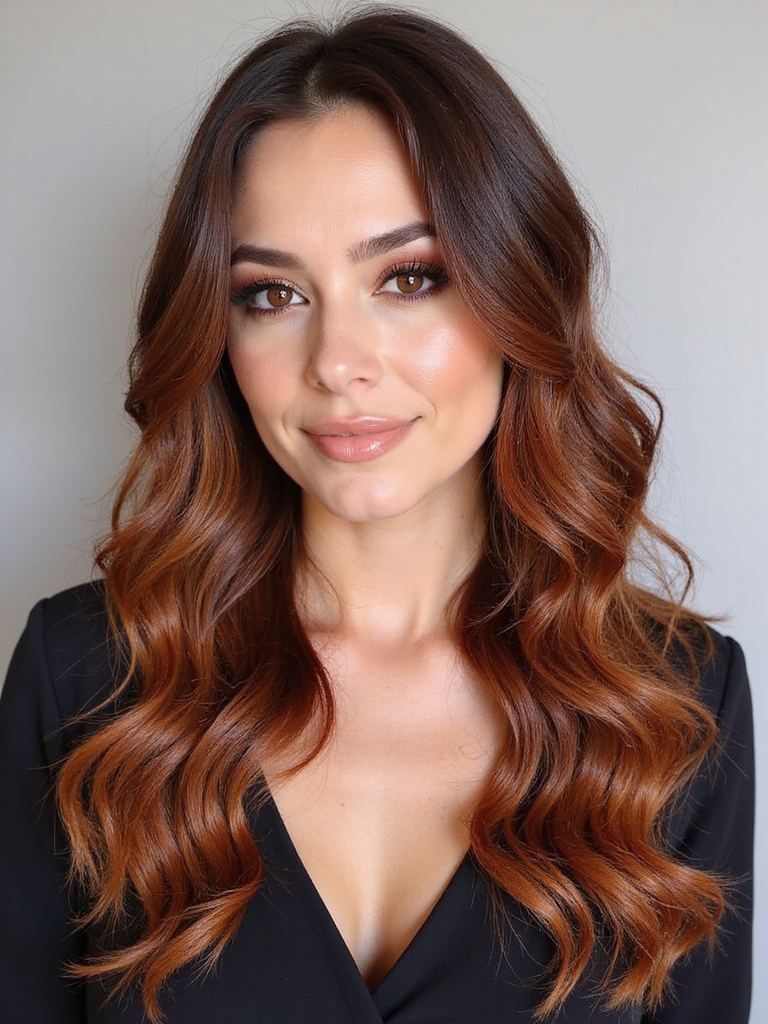 ginger tortoiseshell hair technique