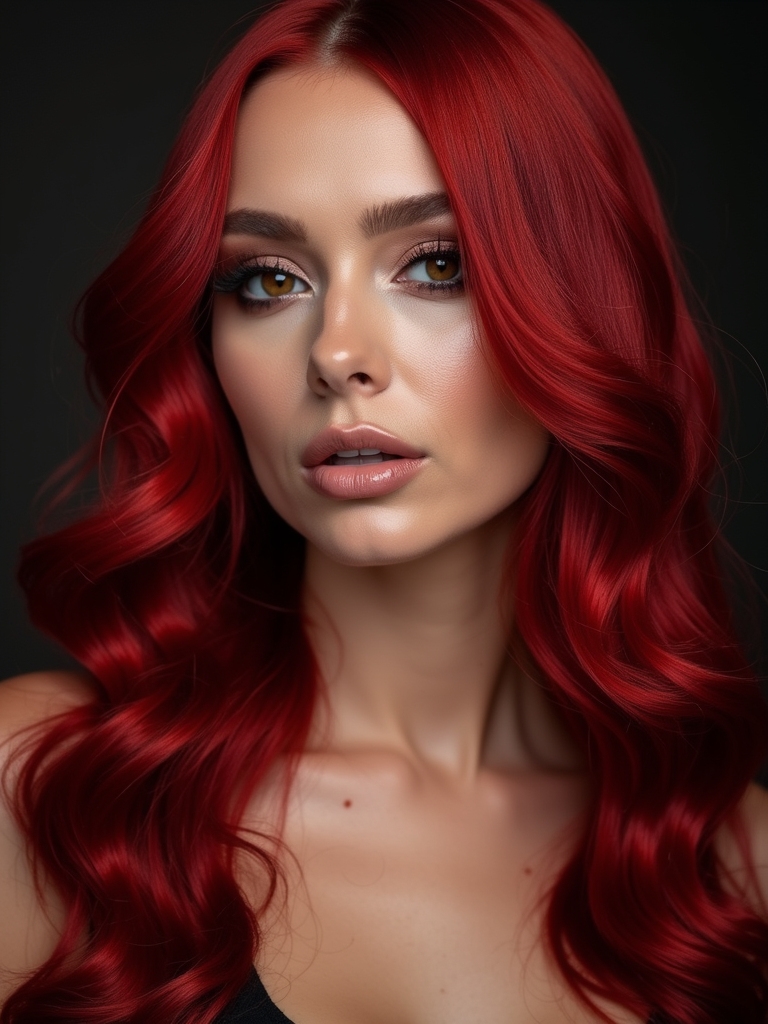 glistening metallic cherry brilliance