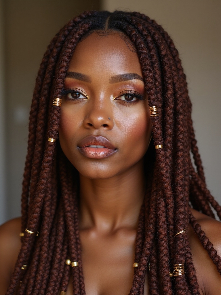 goddess locs elegant beauty