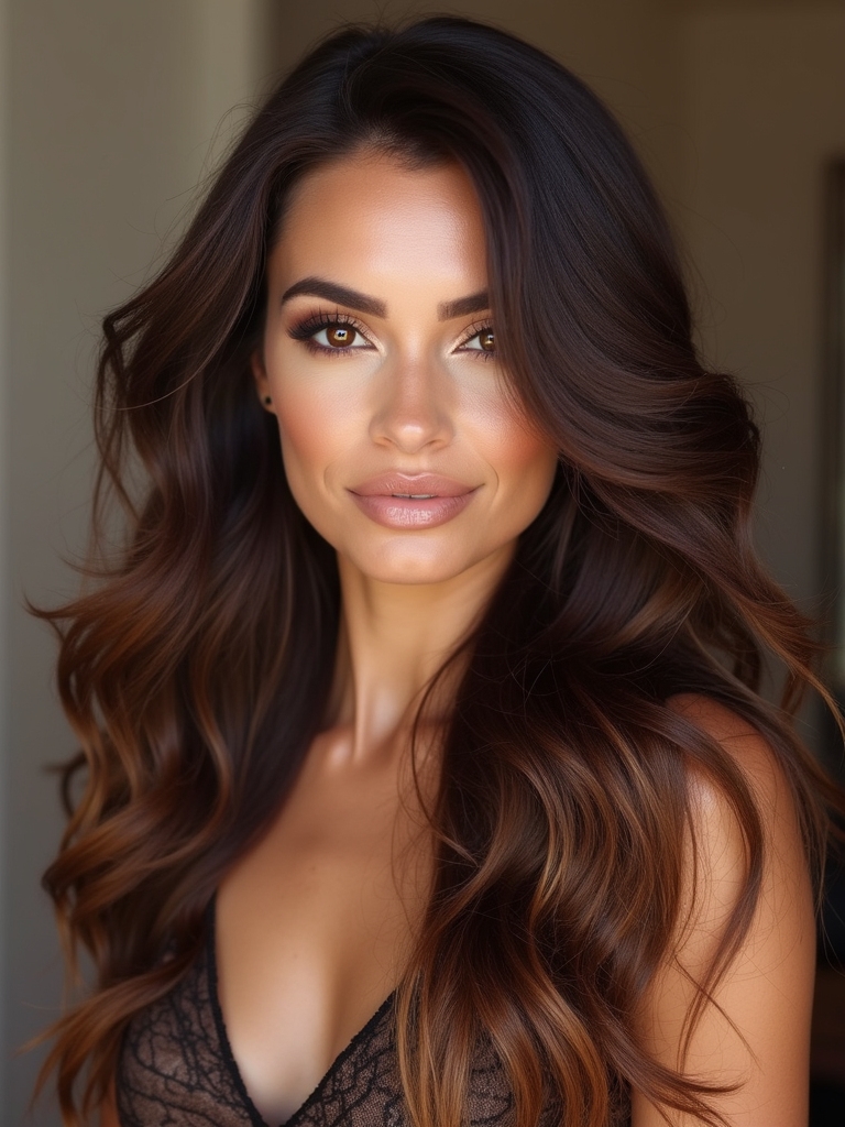 highlight maintenance for brown hair