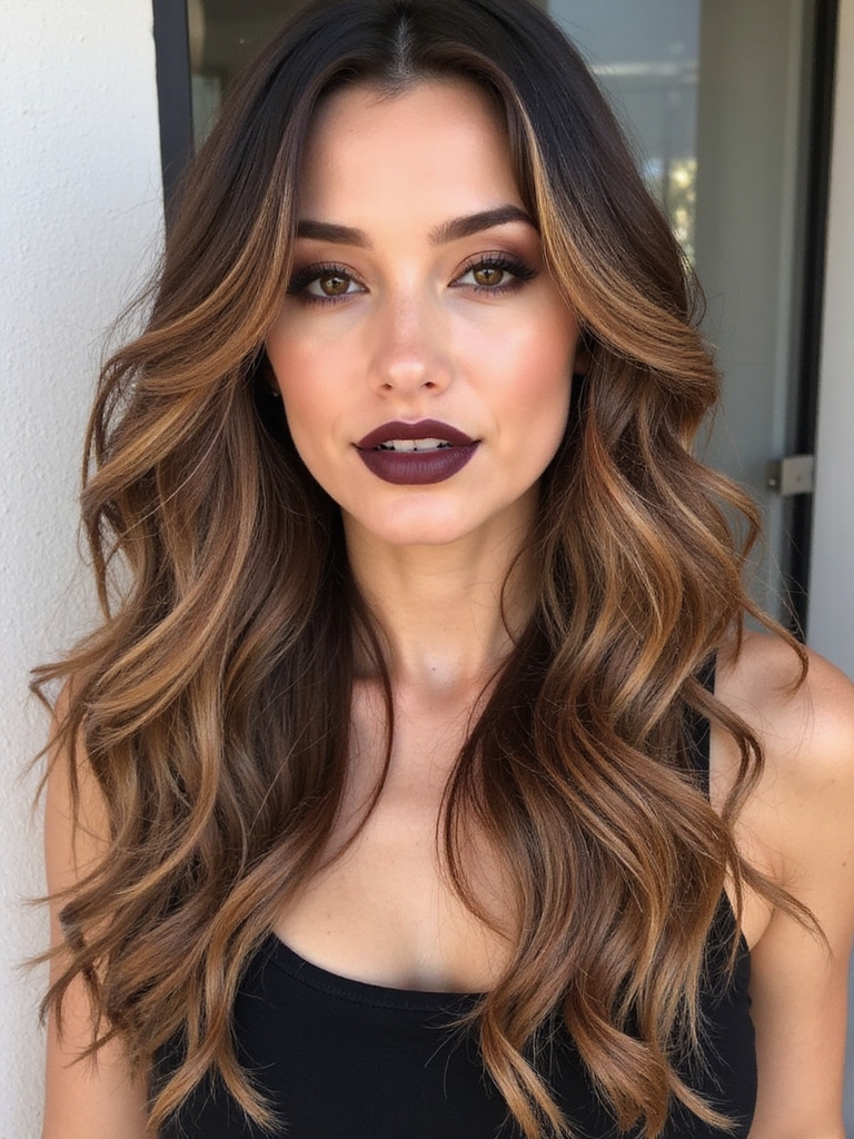 honey toffee hair highlights