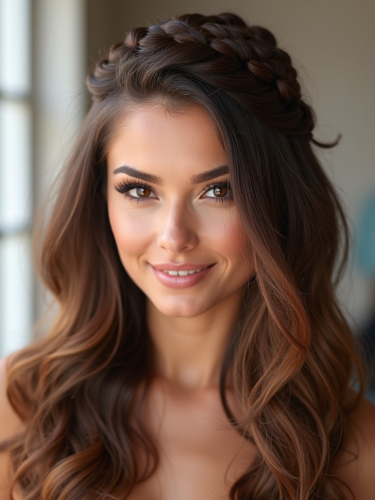 intricate multi strand braids shine