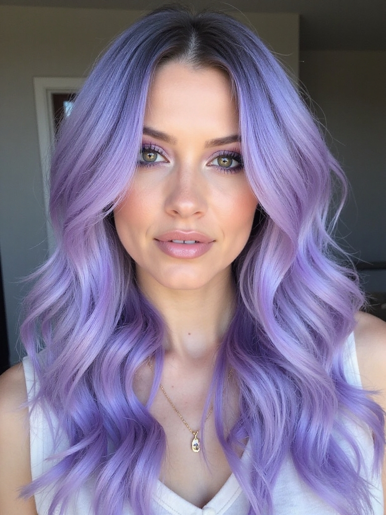 lavender hair summer trend