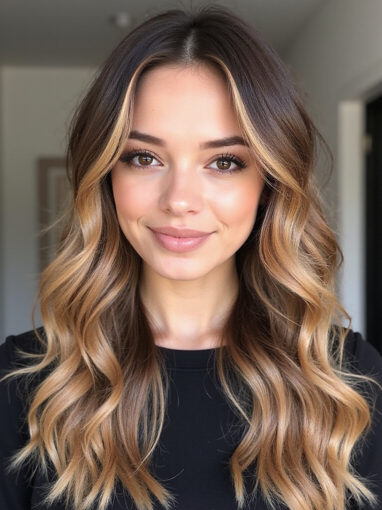 lowlights enhance dark blonde