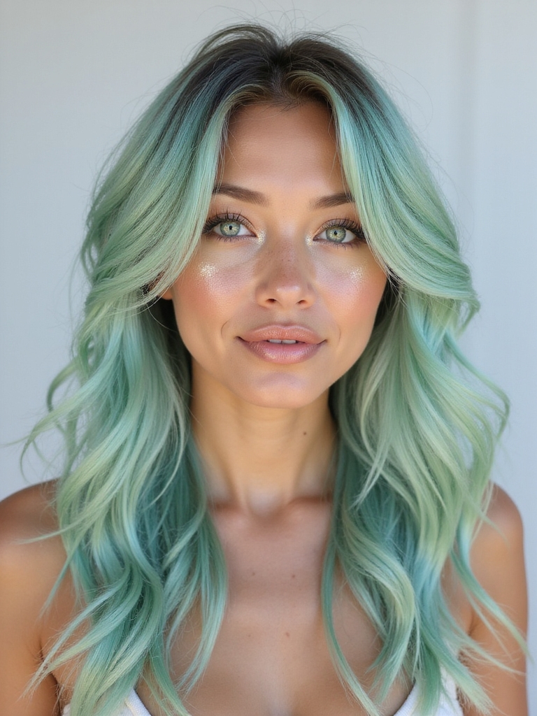 mint green summer style
