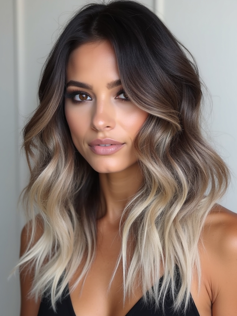 oreo inspired hair color tips