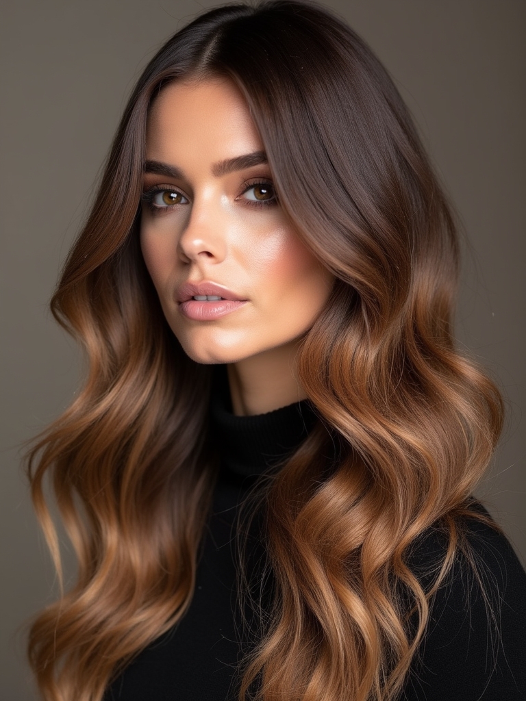 radiant golden blonde highlights