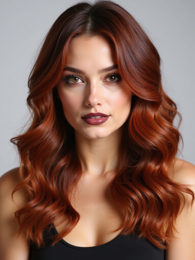 rich auburn hair color