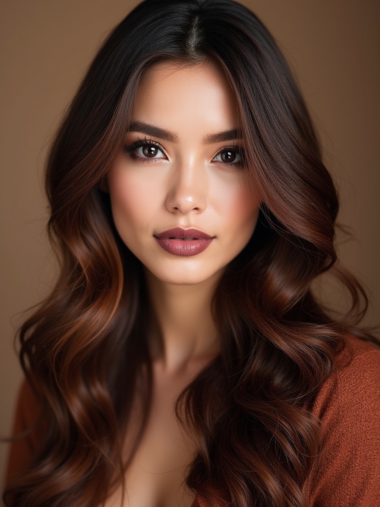 rich chestnut hair transformation