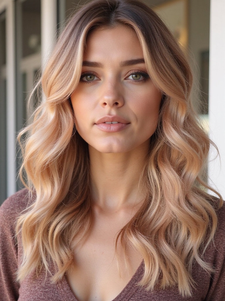 rose gold hair trend