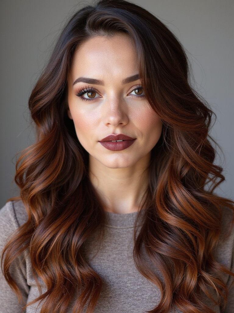 russet highlights for warmth