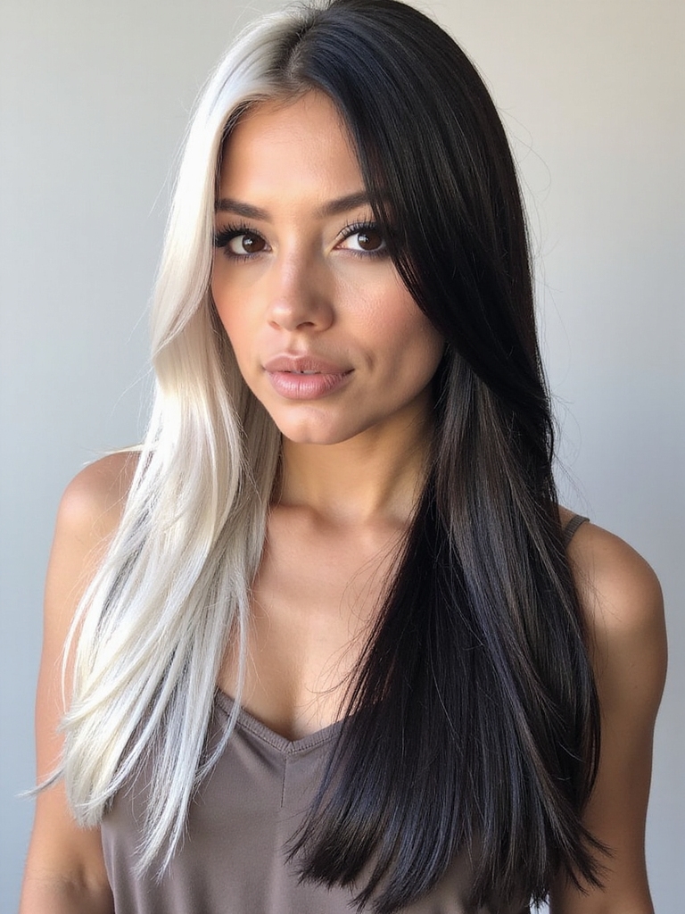 seamless black to white gradient