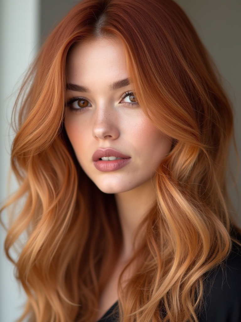 showcase vibrant hair highlights