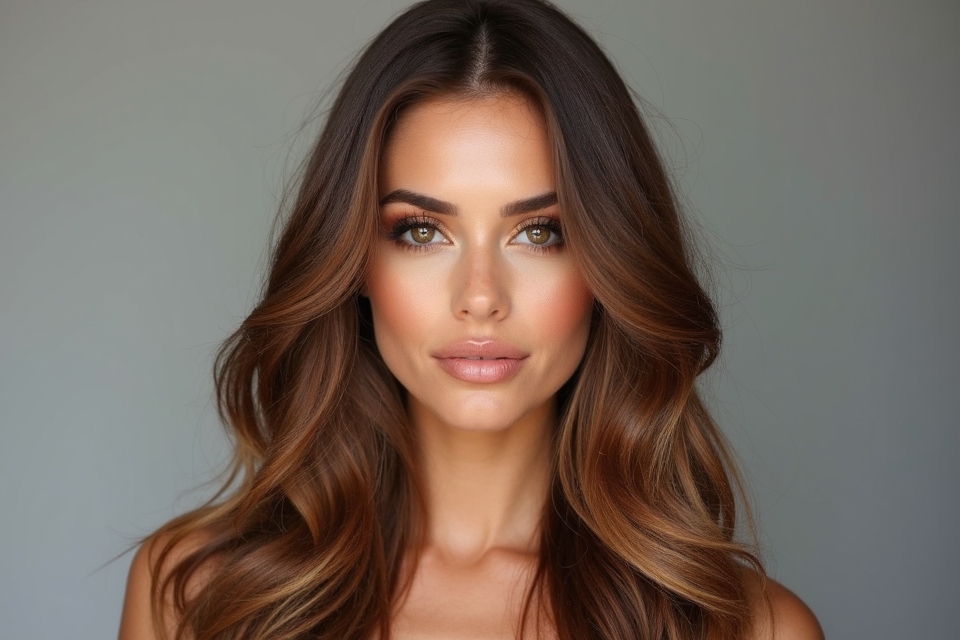 soft natural warm brown