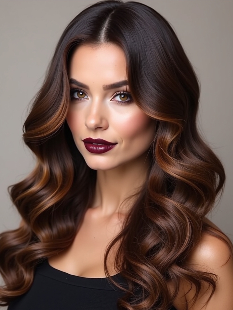 soft romantic voluminous curls