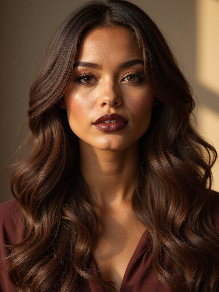 sophisticated espresso hair color