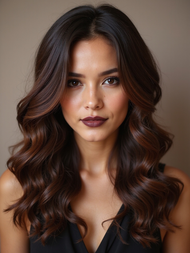 sophisticated rich chocolate hue