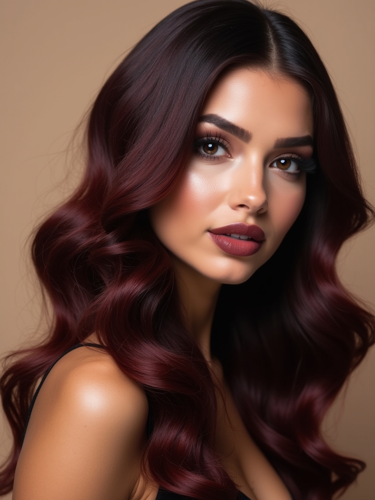 sophisticated sultry mahogany shine