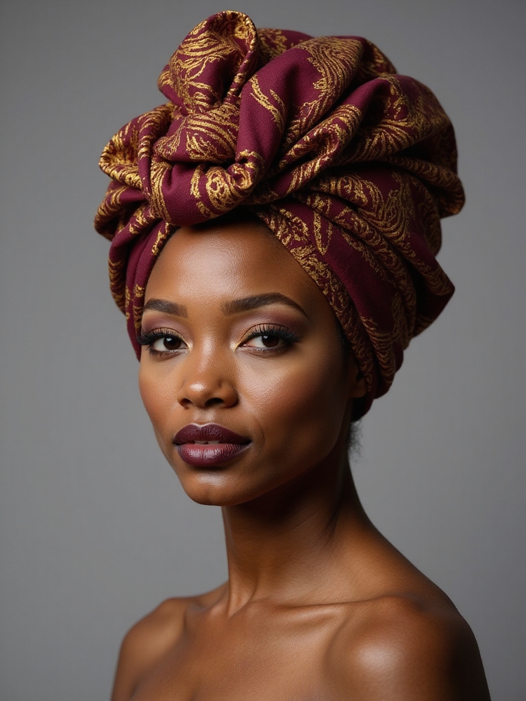 stunning head wrap styles