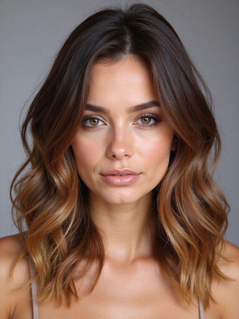 subtle layered hair enhancement