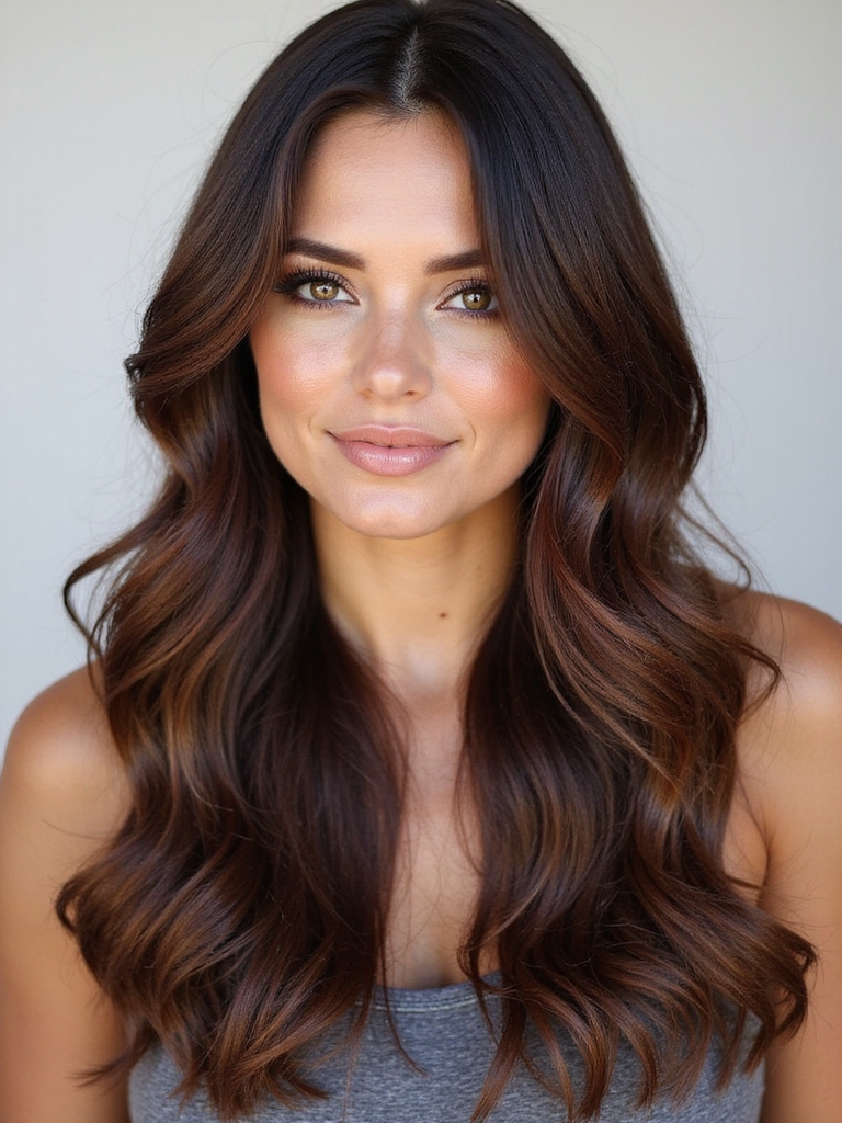 sultry sable autumn hair