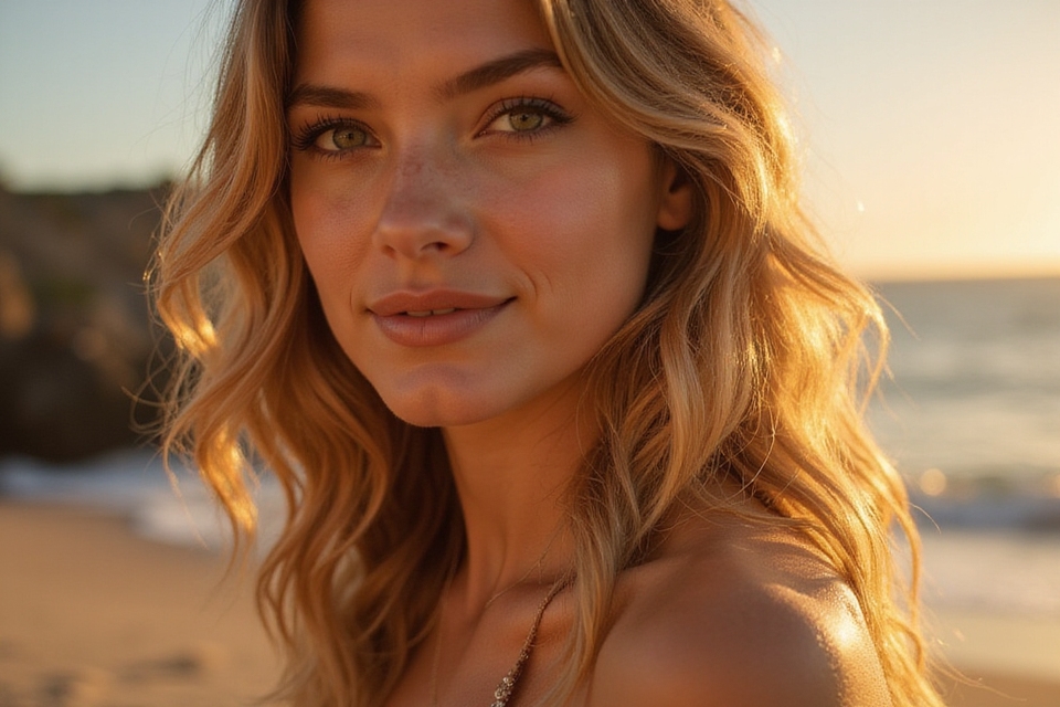 sun kissed honey blonde hairstyles