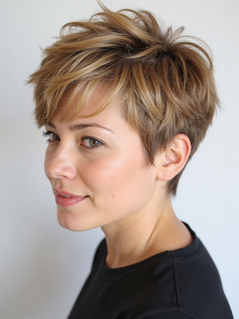 textured pixie cut benefits