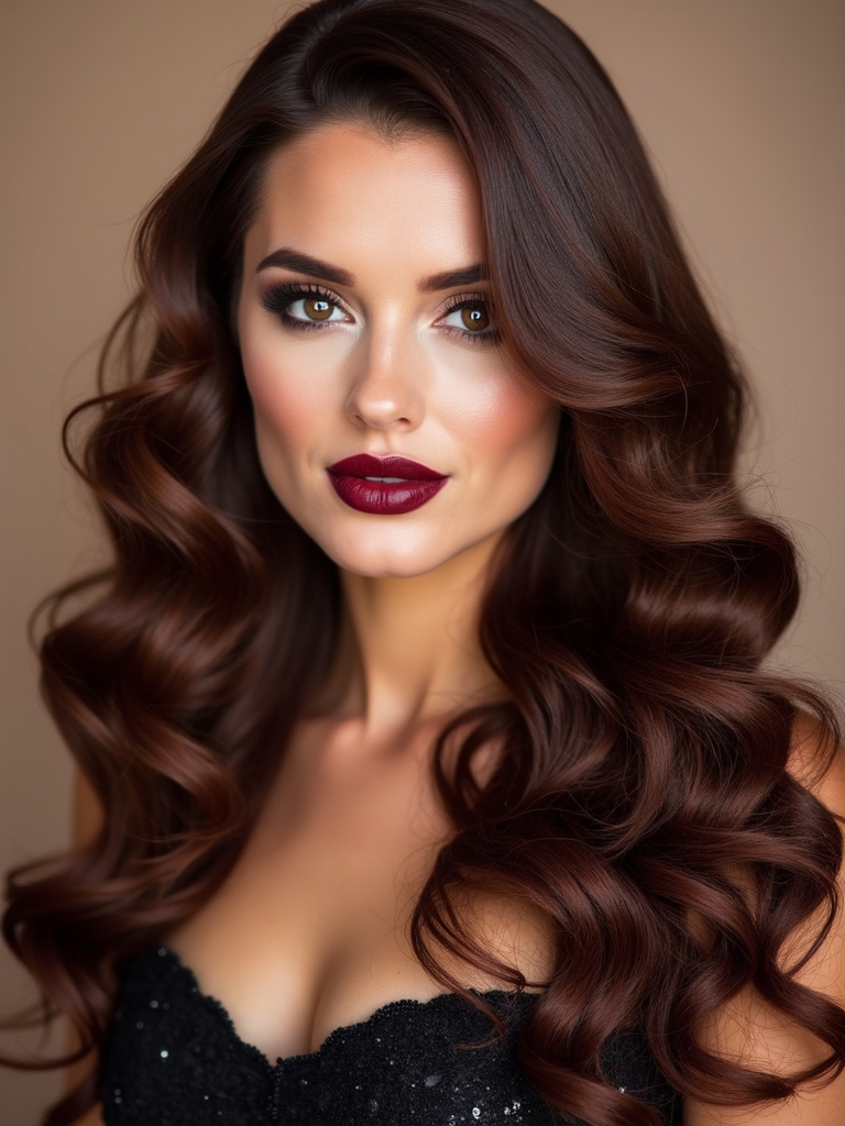 timeless hollywood glamour waves