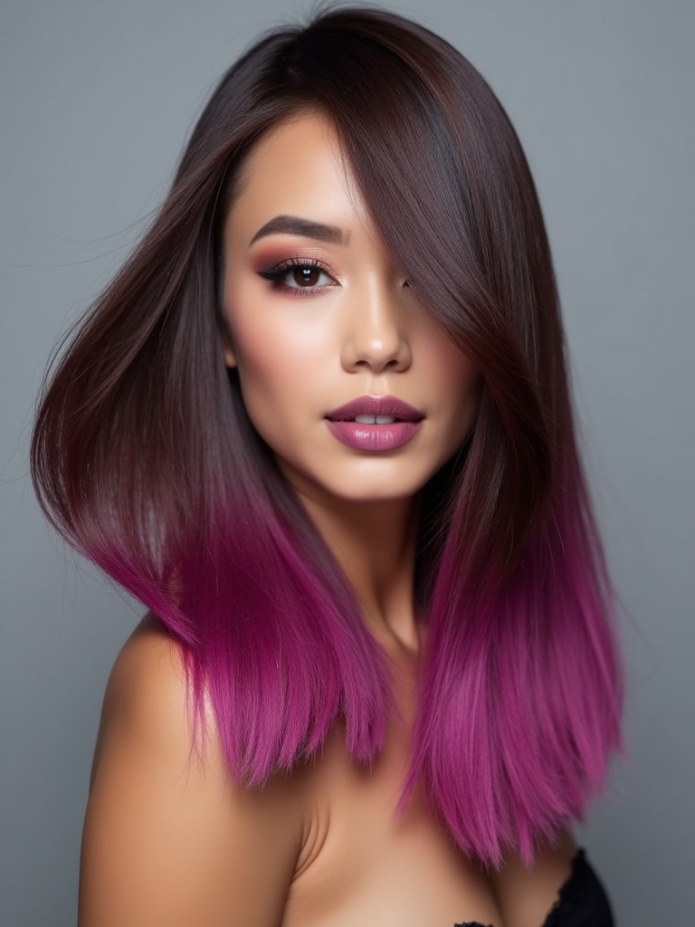 versatile peekaboo hair colors