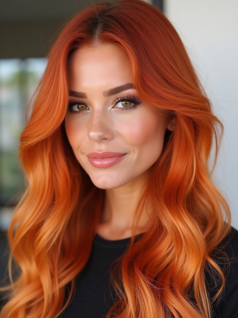 vibrant citrus hair radiance