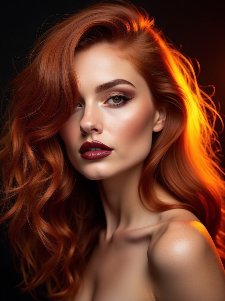 vibrant highlights for ginger