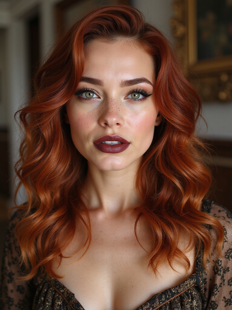 vintage rust hair allure