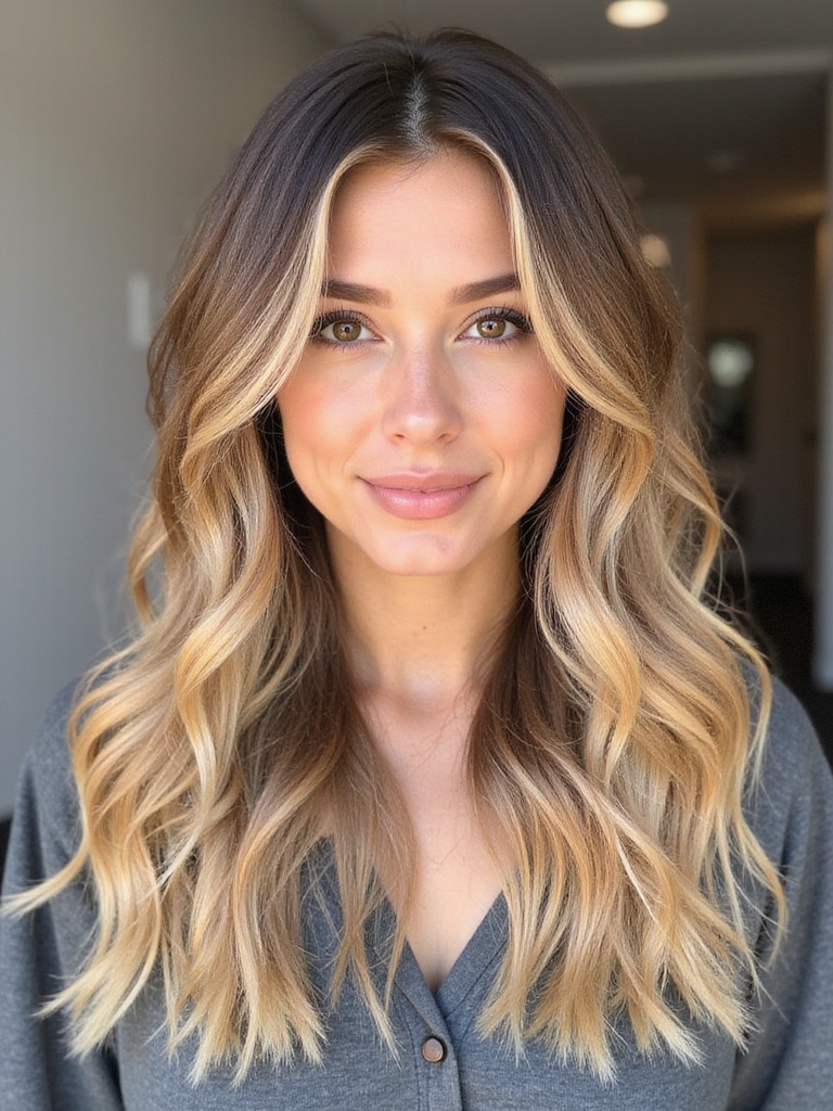 warm cozy hair transformation