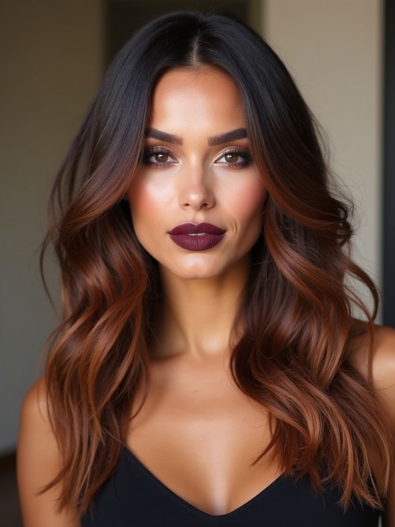warm hazelnut hair color