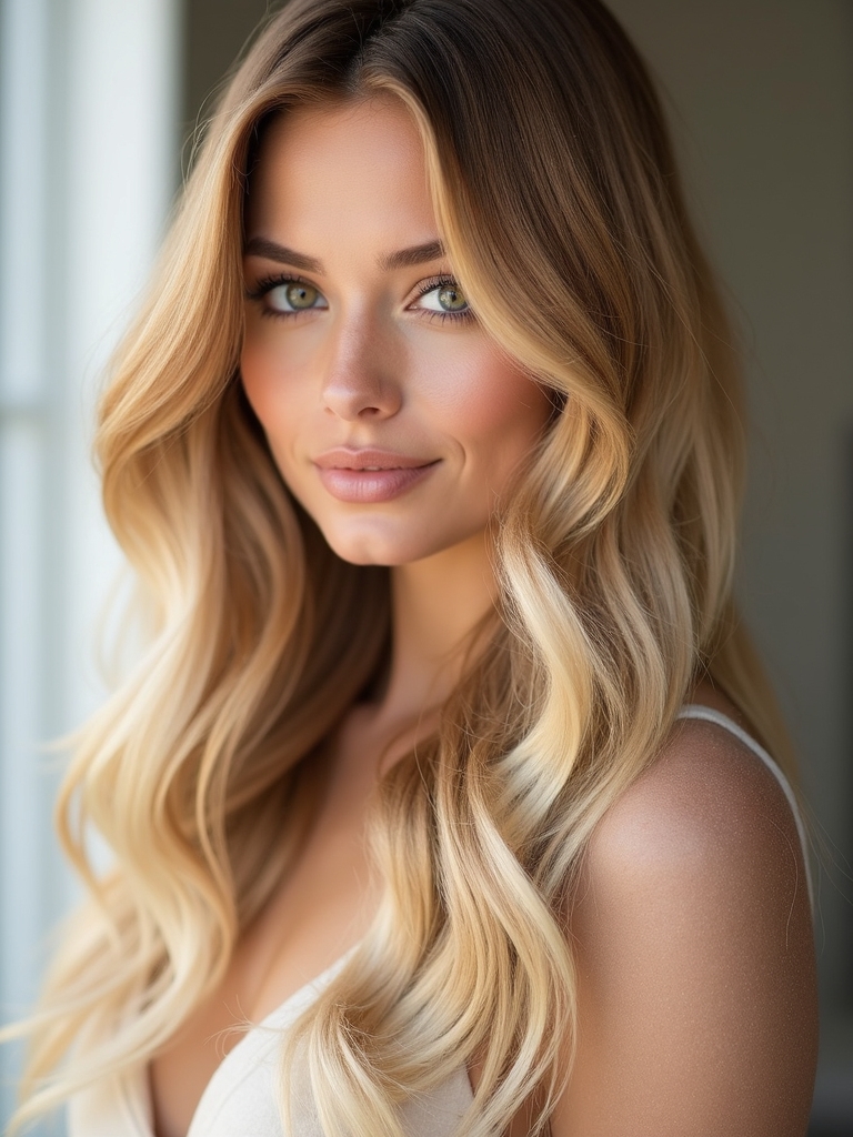 warm vibrant hair transformation