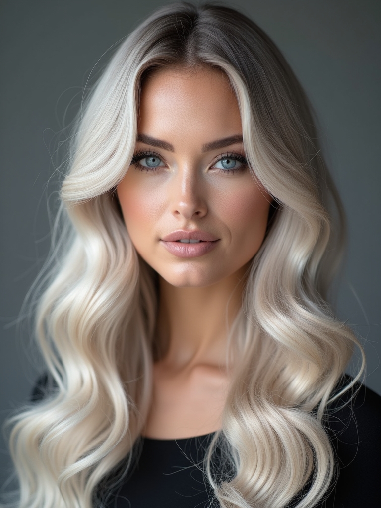 ash blonde sophistication awaits