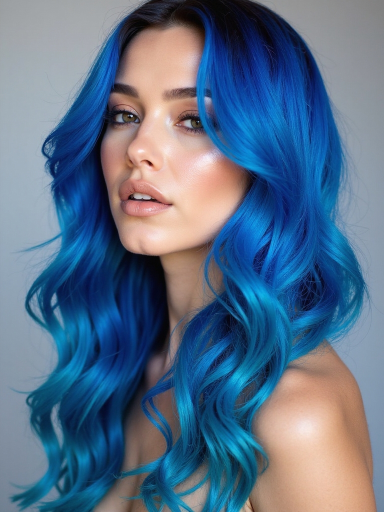 bold chic vibrant hair
