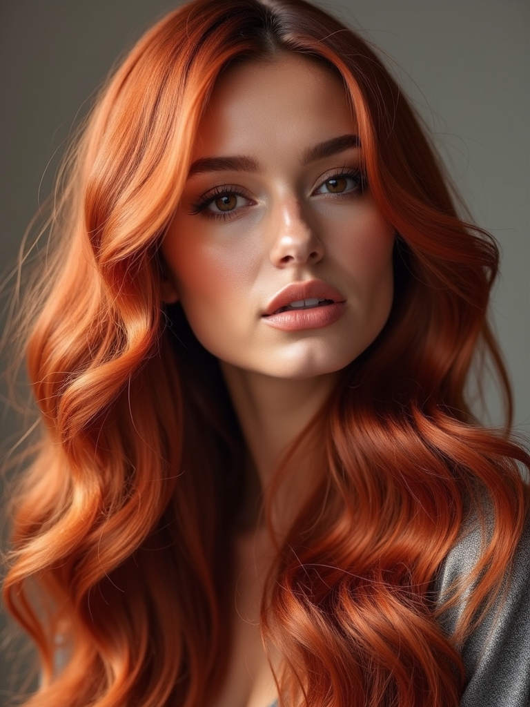 celebrities flaunt copper hair