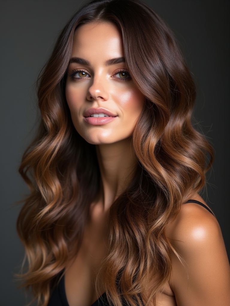 chic low maintenance hair color