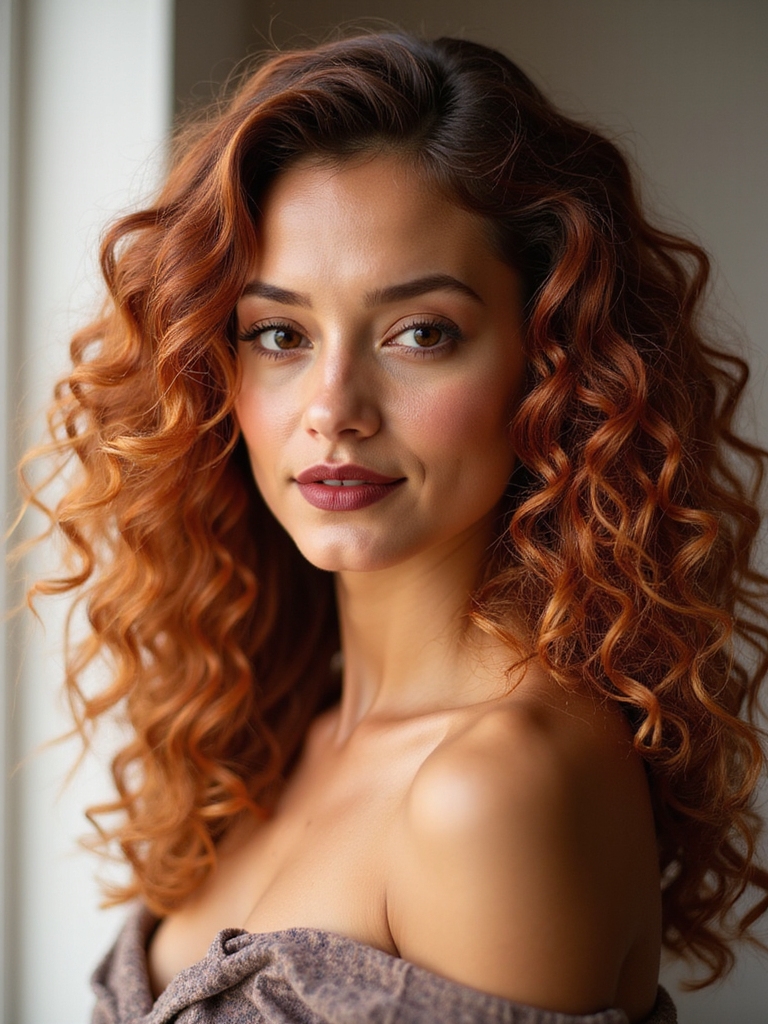 copper hair color variations