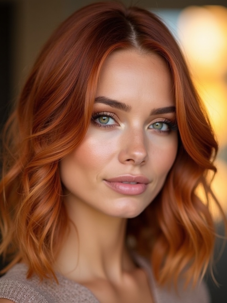 copper hair styling tips