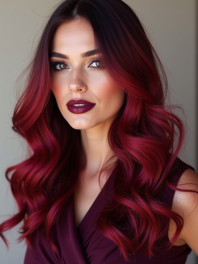 cranberry hues for sophistication