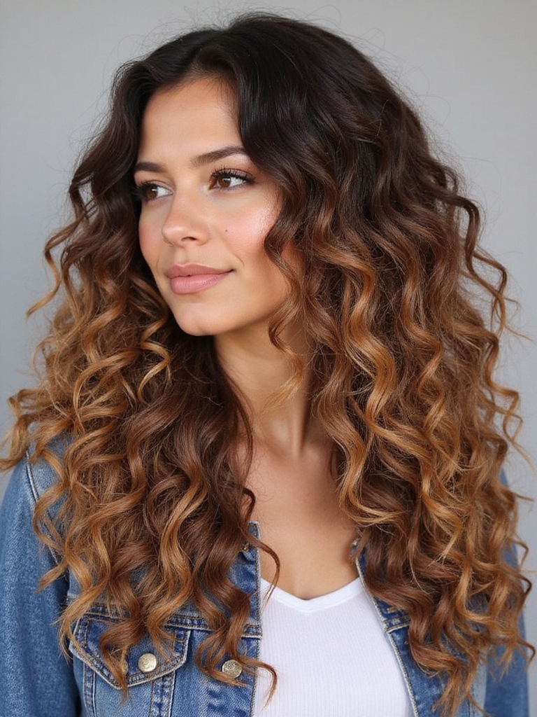 curly hair highlighting techniques