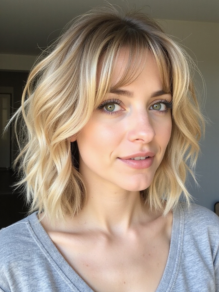 effortless layered shag haircut