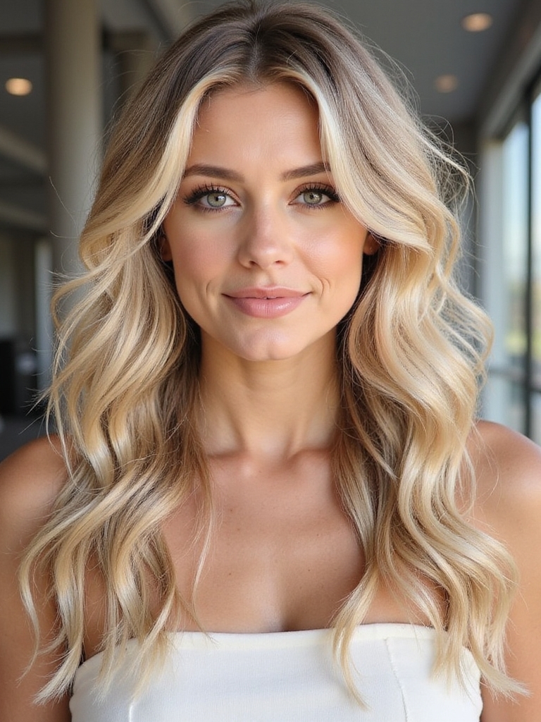 effortlessly chic tousled waves